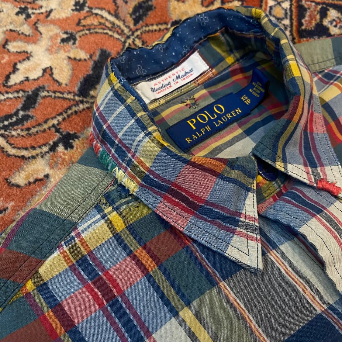 🌊polo bleeding madras check shirts(디테일) 상품이미지10