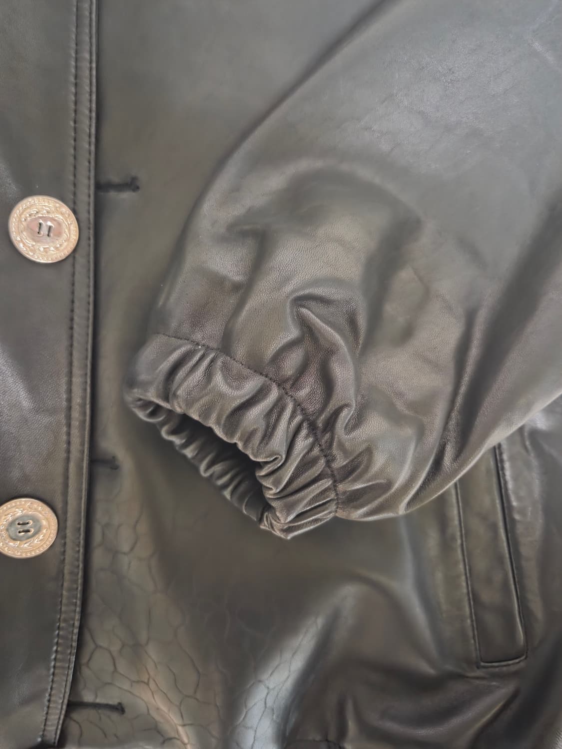 언더마이카 레더 코치자켓 1사이즈 상품이미지4