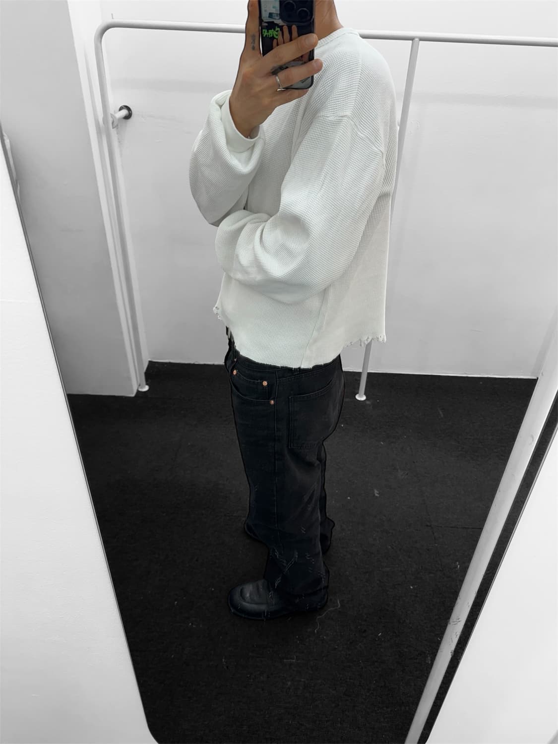 빈티지 와플 레이어드 긴팔(자체제작) 상품이미지9