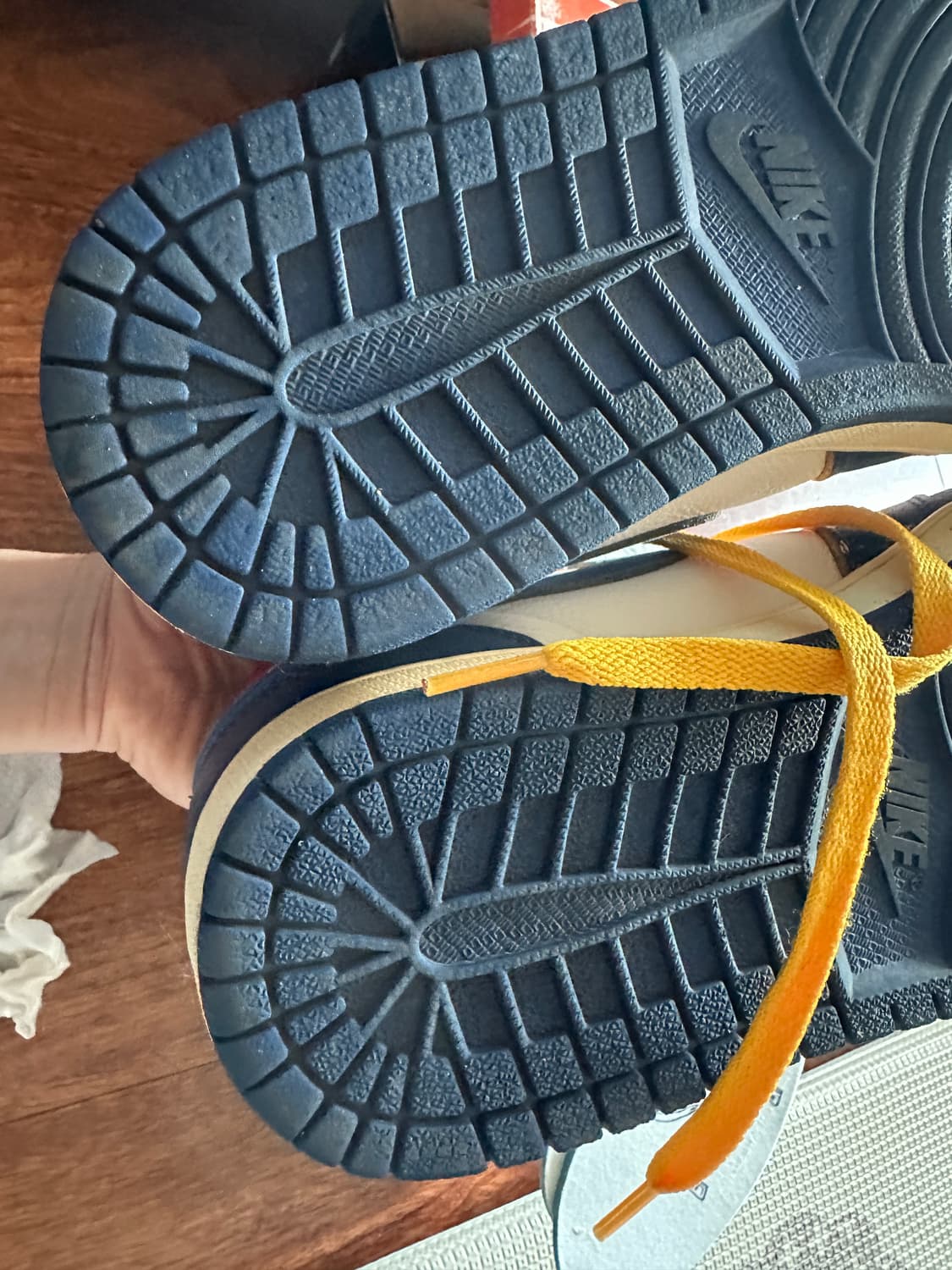 (280size) 나이키 에어 조던 1 레트로 하이 유니온 블루토 상품이미지6