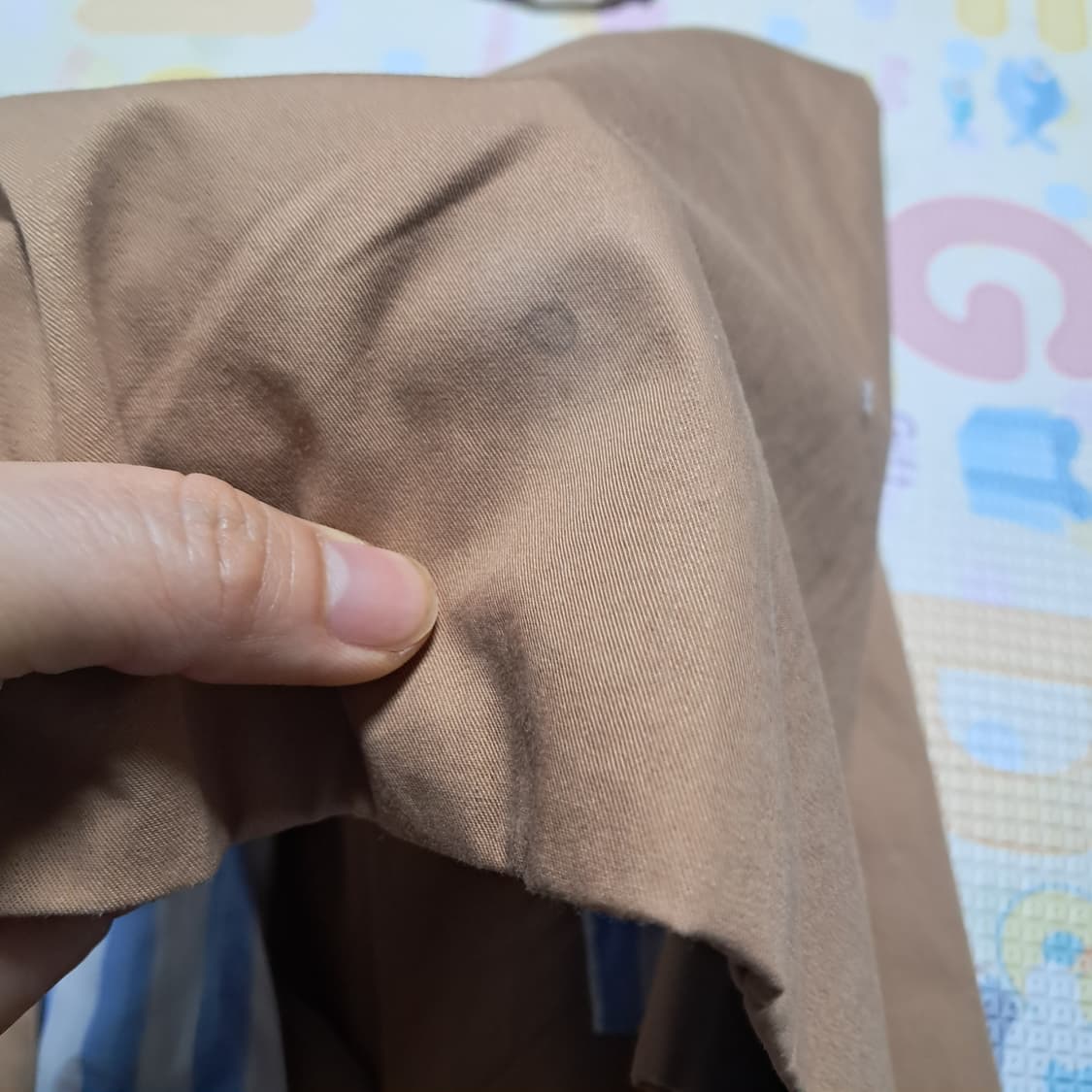 윤혜진쇼핑몰 HAE146 스트라이프 트렌치 코트 Free사이즈 상품이미지10