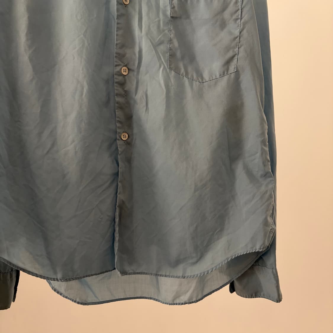 Big Collar Blue Blouse 상품이미지4