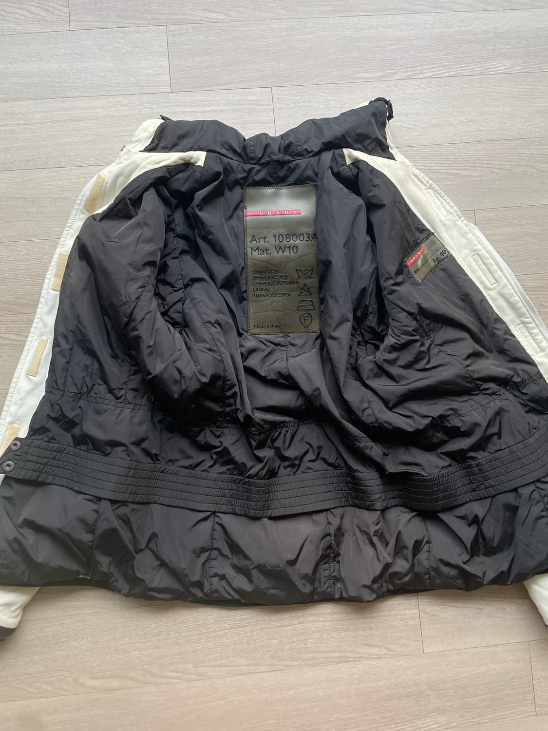 프라다 스포츠 우먼스 나일론 후드 자켓 상품이미지3