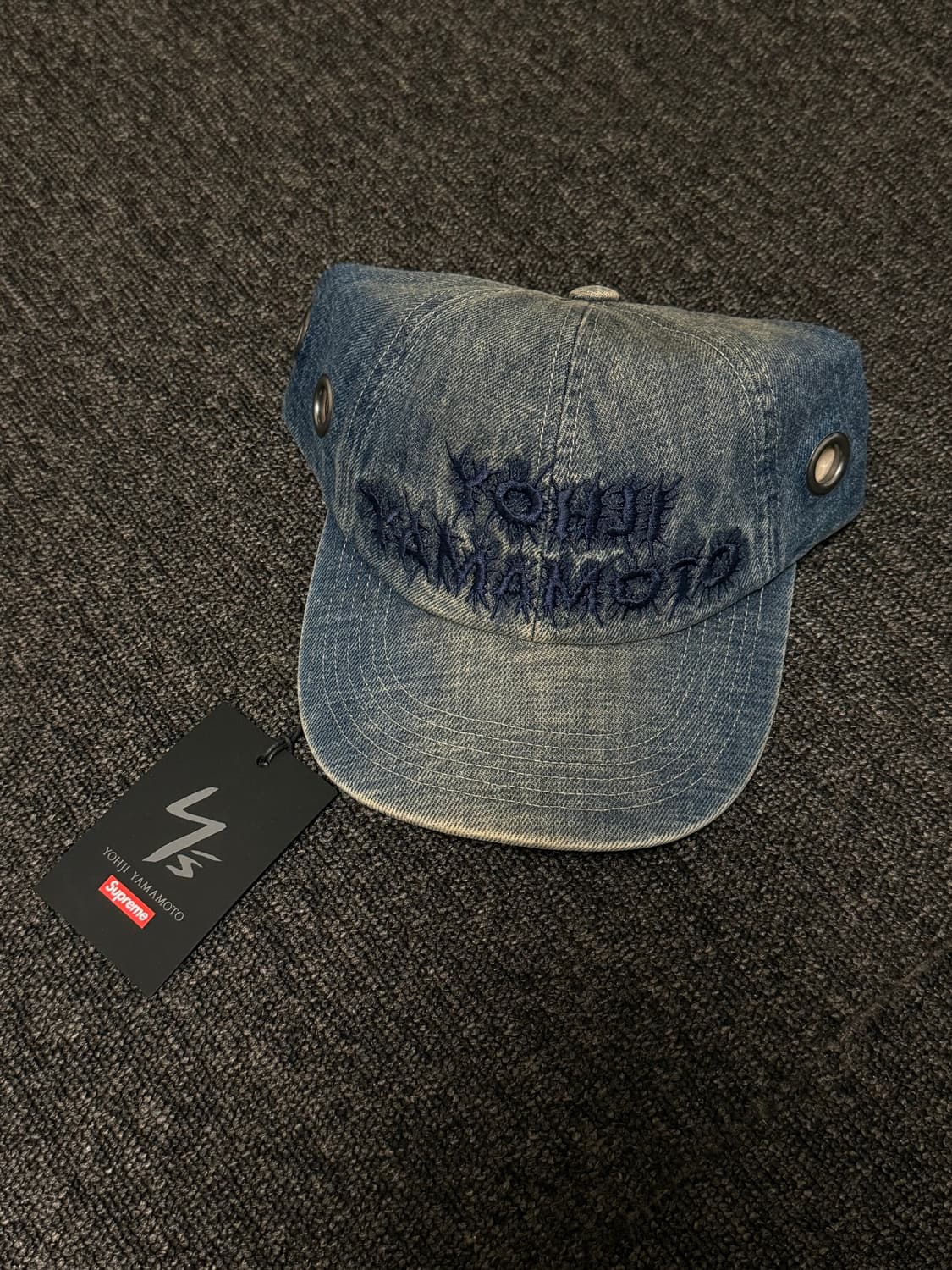 슈프림 x Y's 바이 요지 야마모토 그로밋 6-패널 워시드 블루 - 2 상품이미지1
