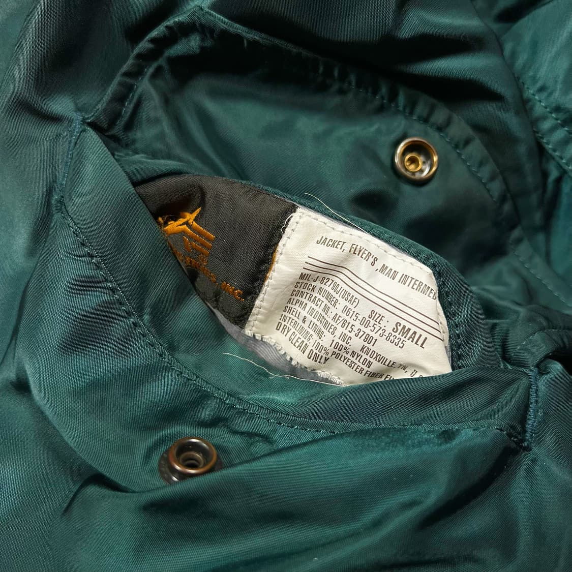 알파 인더스트리 MA1 자켓 상품이미지5