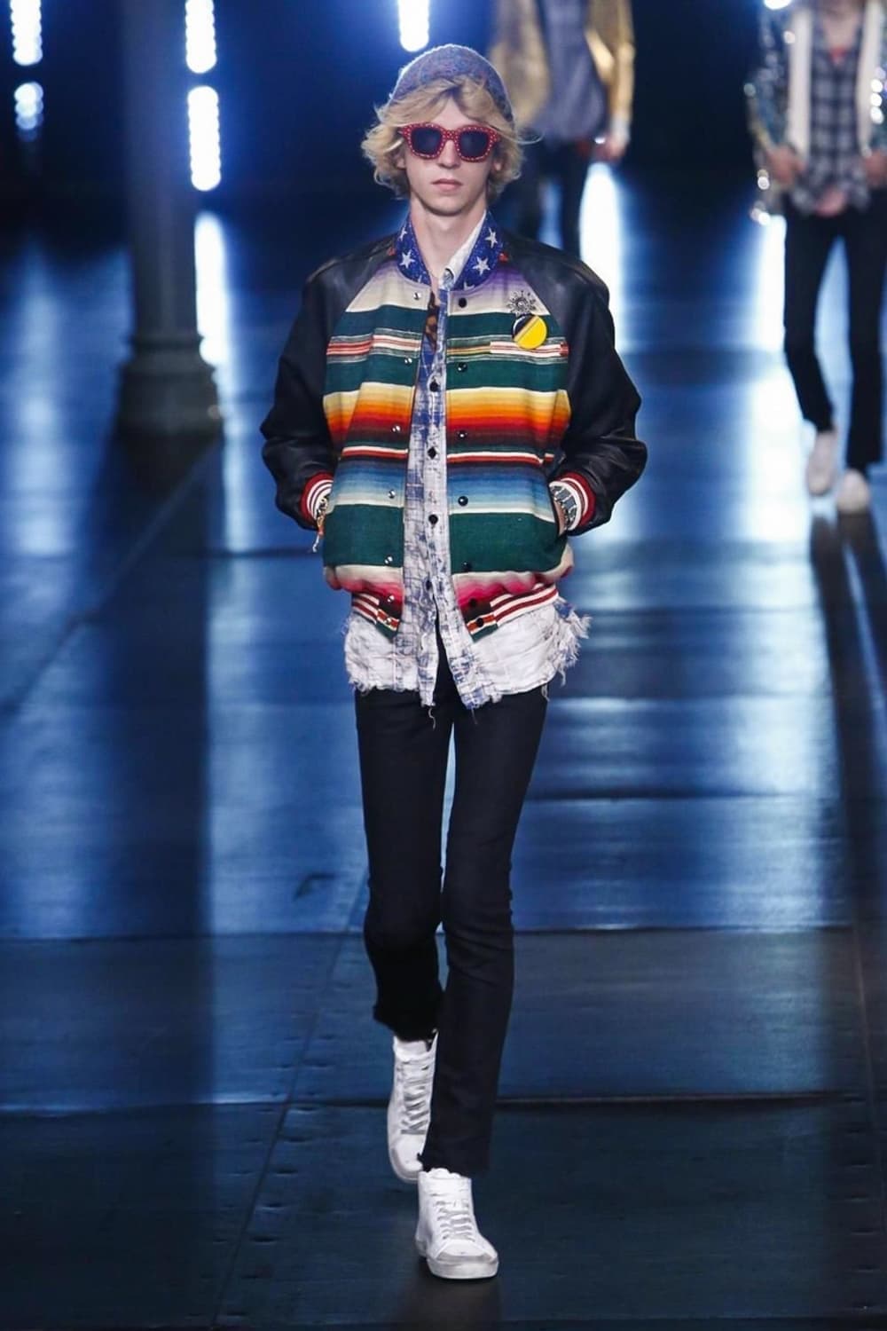 생로랑 16ss시즌 스터드 레드 선글라스 by 에디슬리먼 상품이미지1