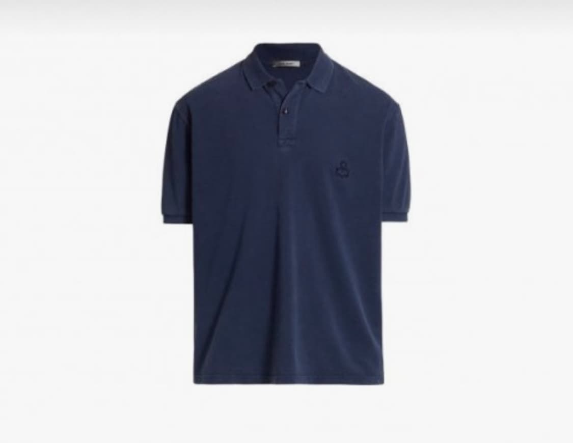 이자벨마랑 반팔 아나피코 폴로티 네이비 M사이즈 신품 상품이미지3