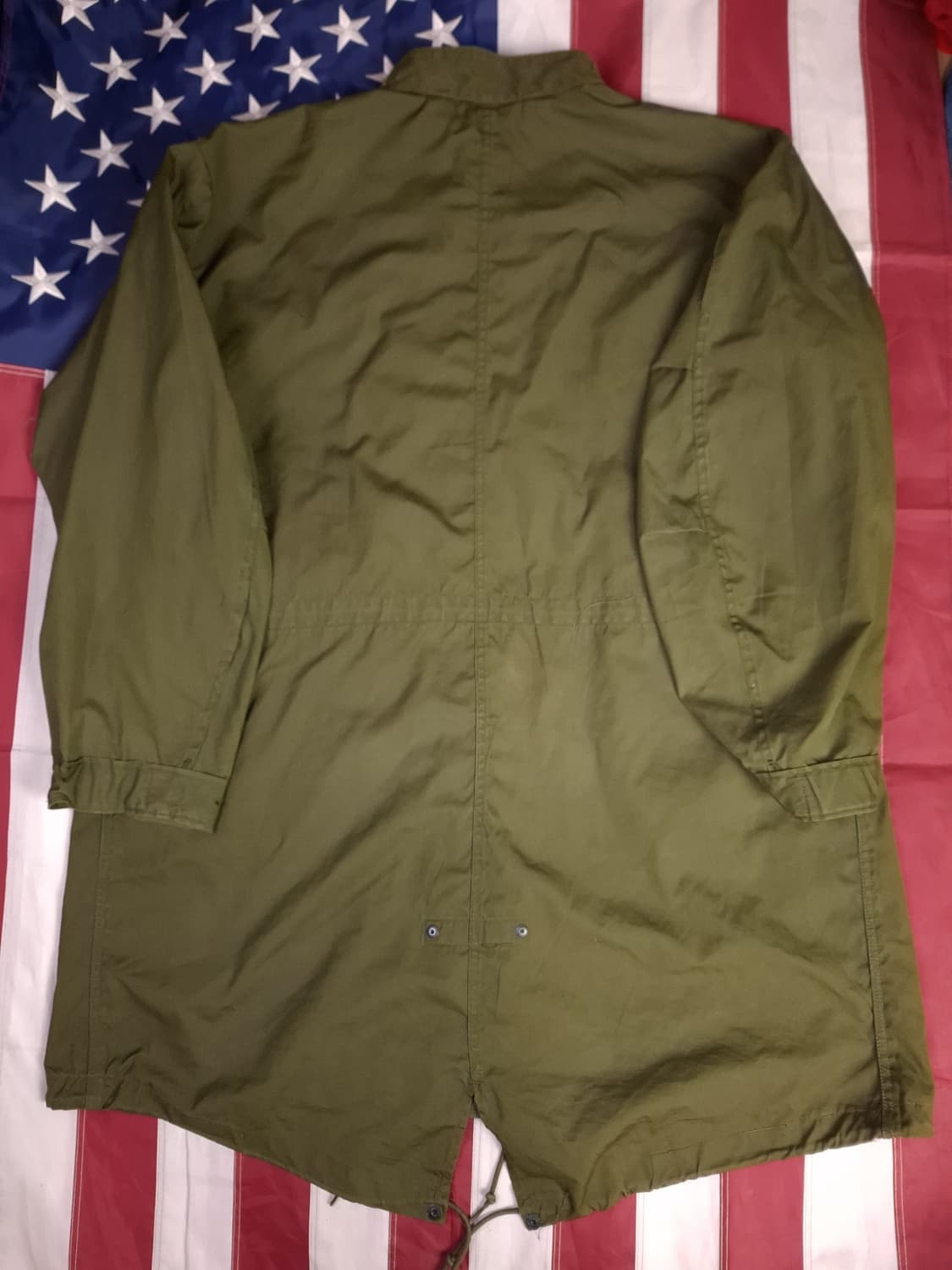 오리지날 미군 M-65 피쉬테일 개파카 미듐사이즈 상품이미지10