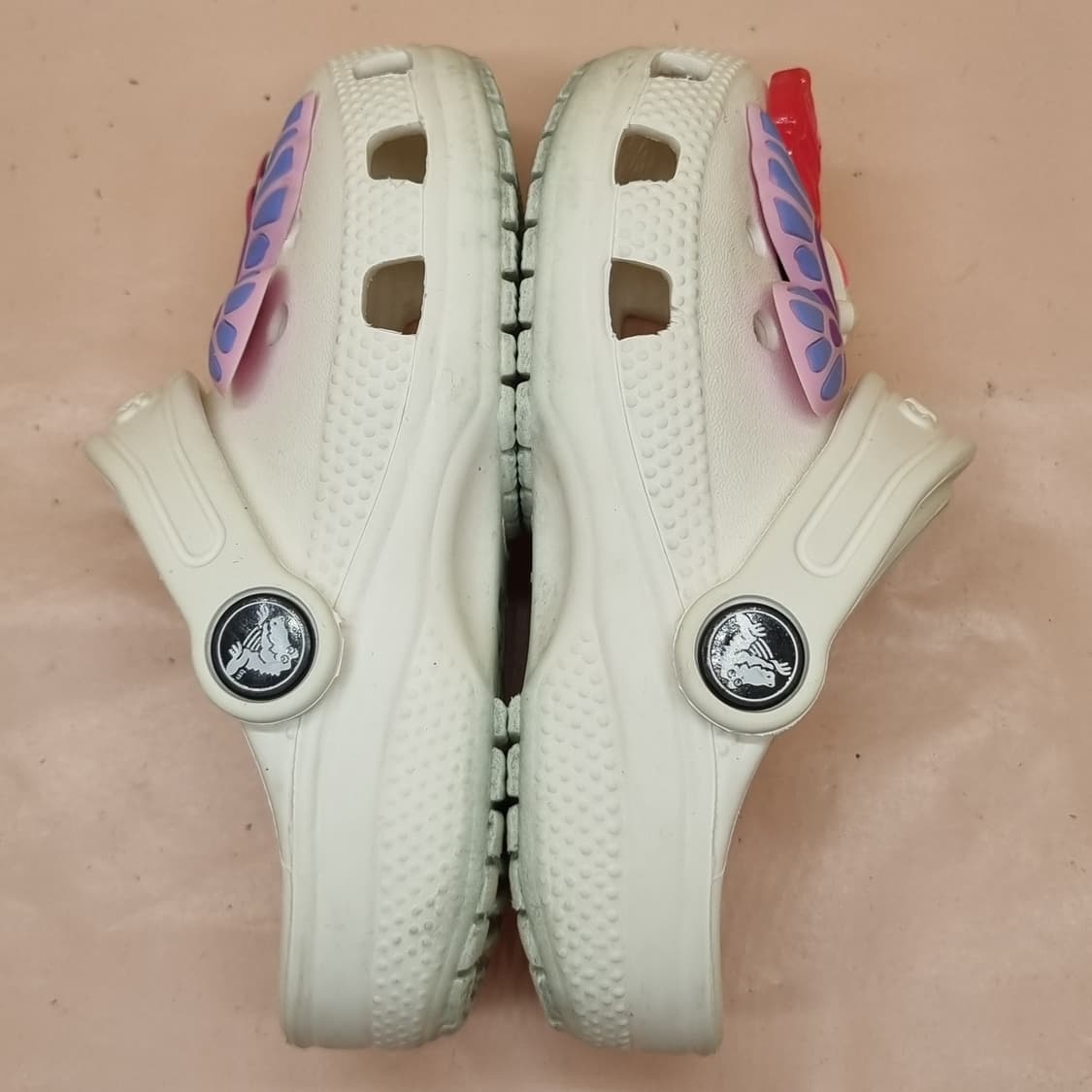 크록스 화이트 아동샌들c9 155  상품이미지5