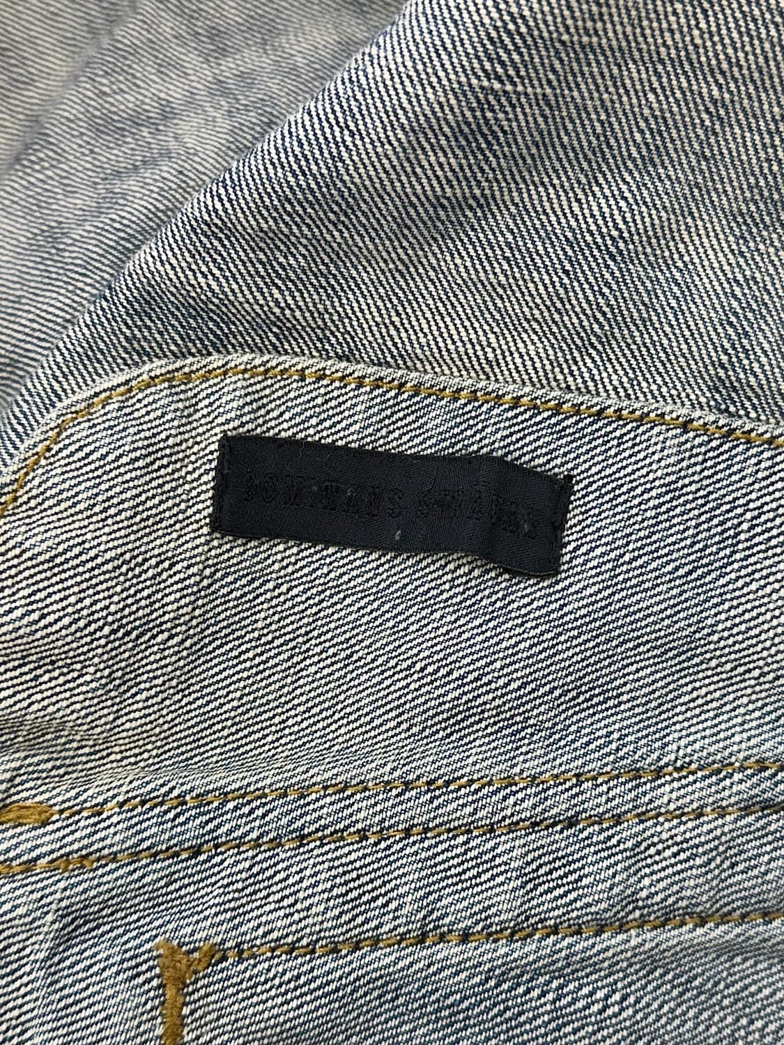 도미넌스 스트라반 프론트 하이넥 케블러 인디고 데님 자켓 상품이미지8