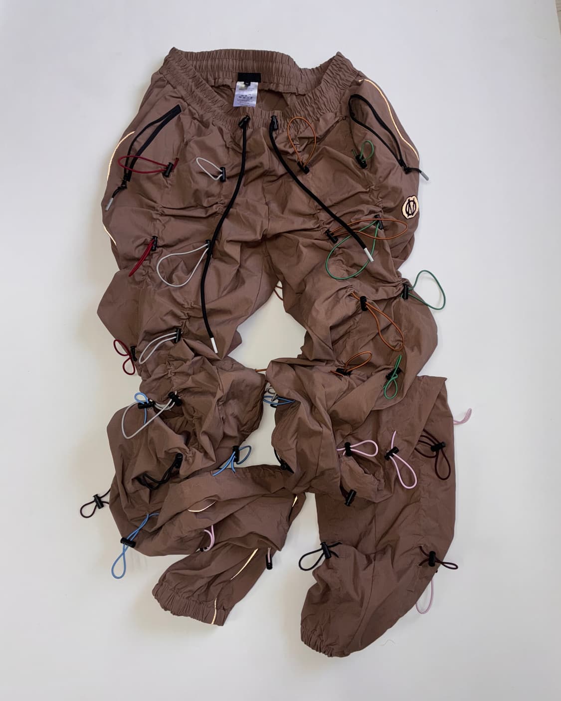 99%is 곱창팬츠 브라운 레인보우 상품이미지2