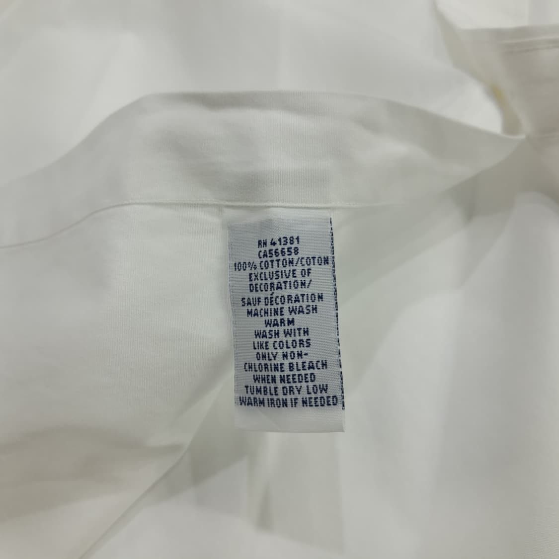 CN310 3XLT 폴로 랄프로렌 화이트 긴팔 셔츠 남방 상품이미지6