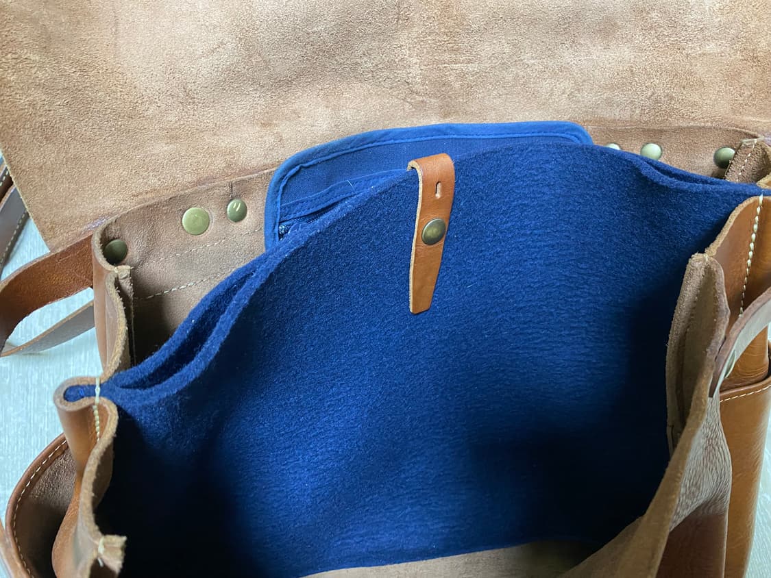 블루드쇼프 Bleu de chaffe / 메신져백 라지 / Free 상품이미지6