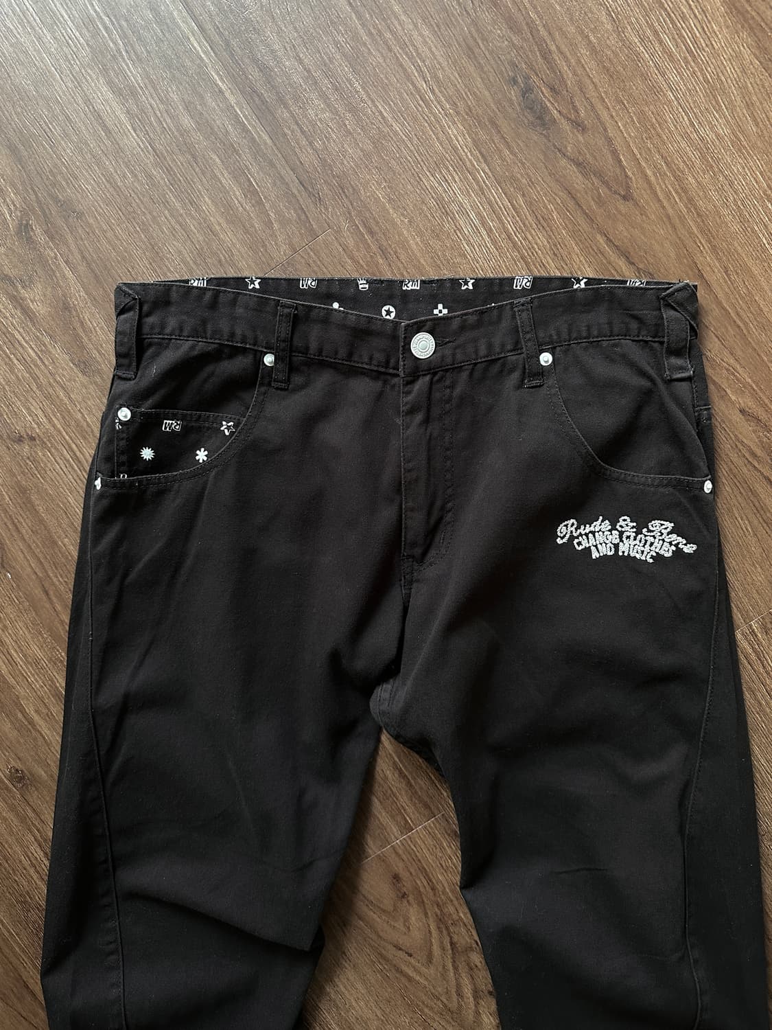 Rimastern 이모지 로우 트위스트 진 상품이미지9