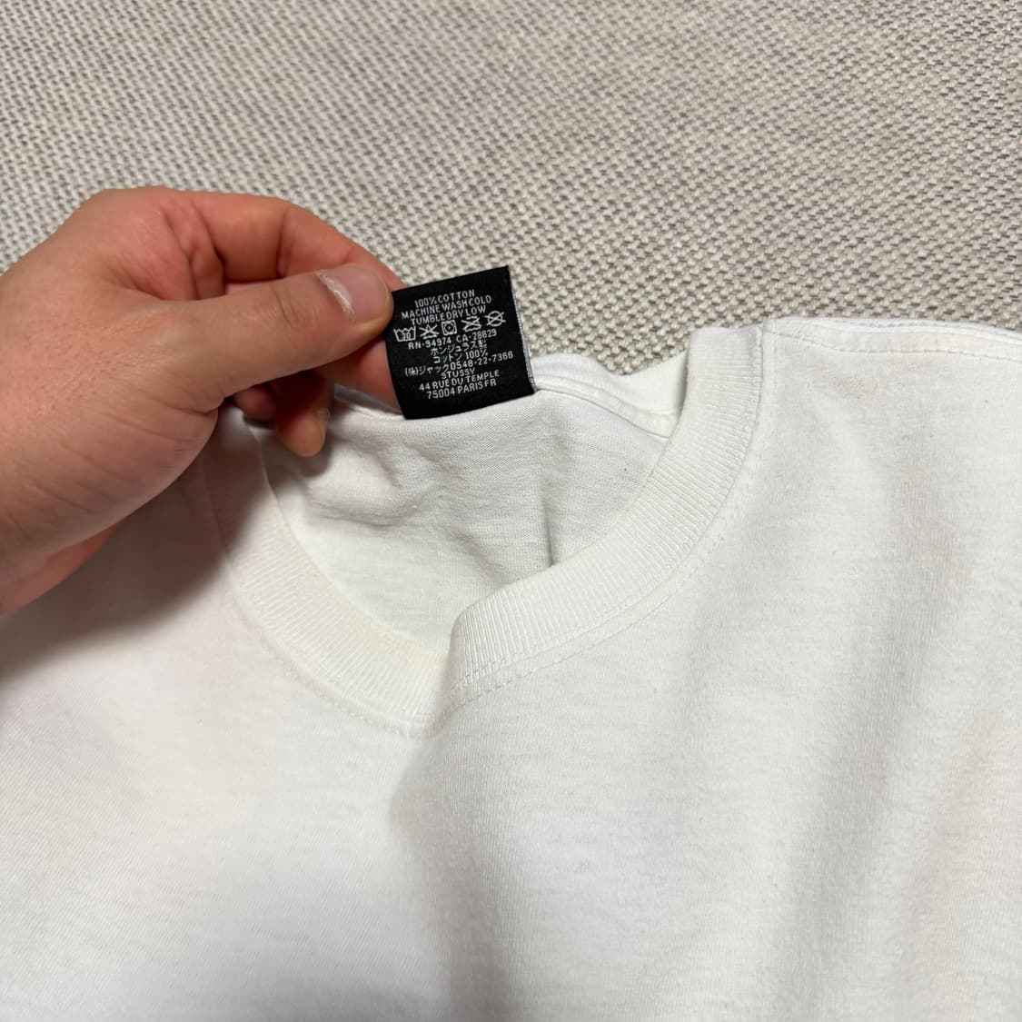 스투시 베이직 로고 롱슬리브 상품이미지4