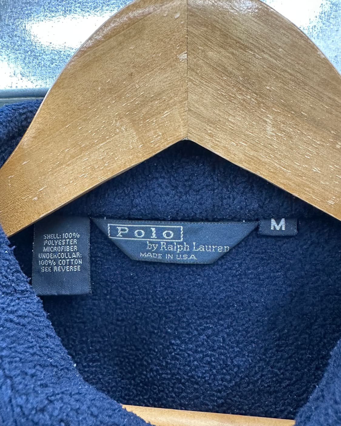 (L)90'S POLO USA 후리스 자켓-M1181 상품이미지2