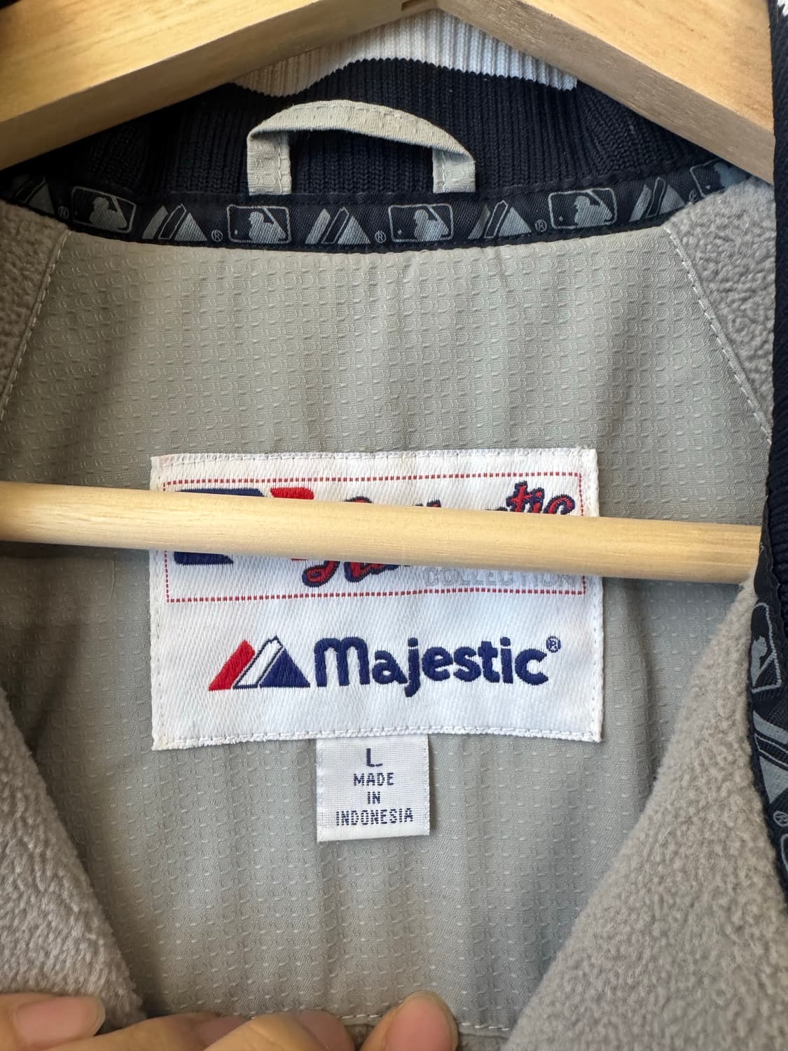 마제스틱 뉴욕 양키스 어웨이 오왼 자켓 L 상품이미지4