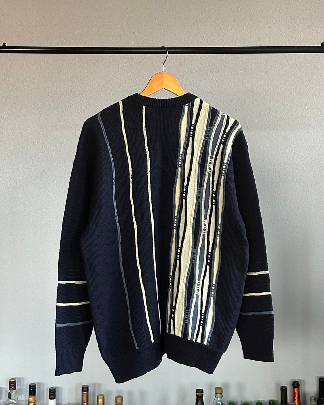 [XL]라코스테 네이비 케이블 니트 상품이미지6