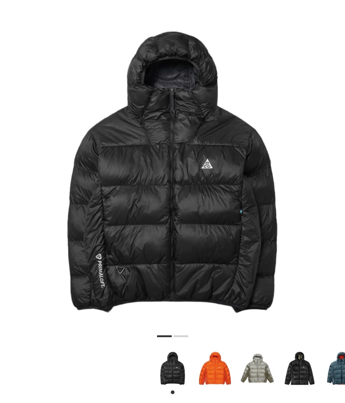 나이키 ACG 써마핏 ADV 루나 레이크 퍼퍼 자켓 블랙 - 아시아 상품이미지1