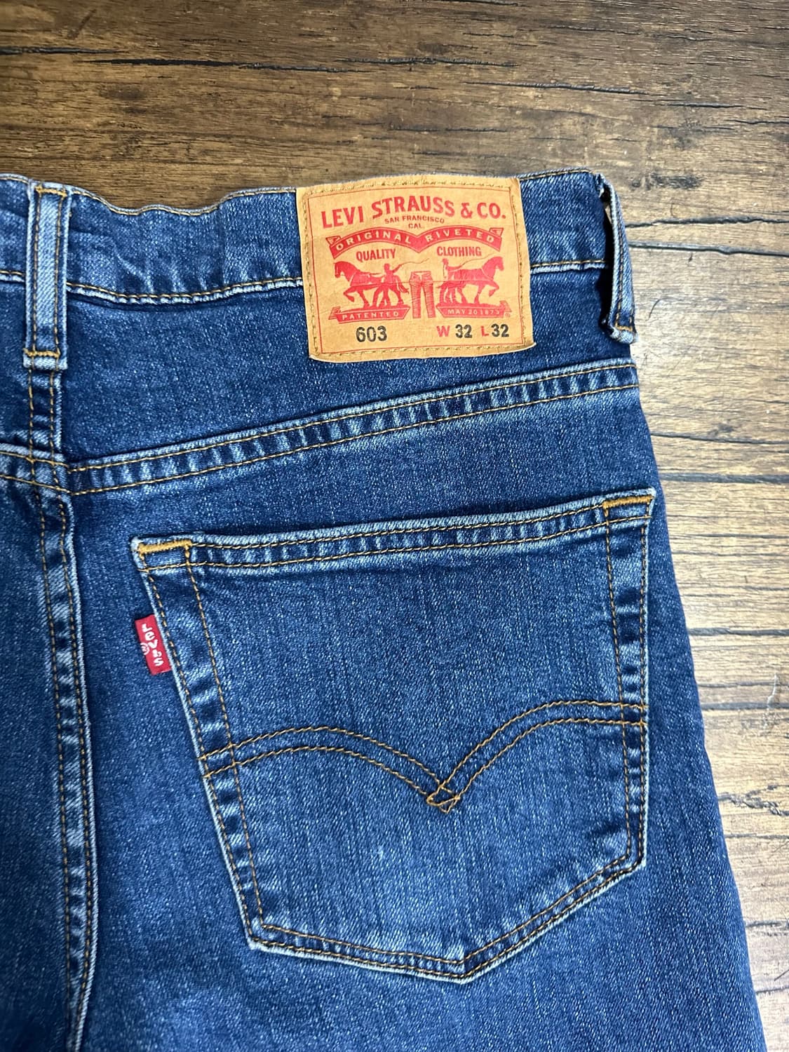 리바이스(LEVIS) 603 스트레이트 데님팬츠 W32 상품이미지2
