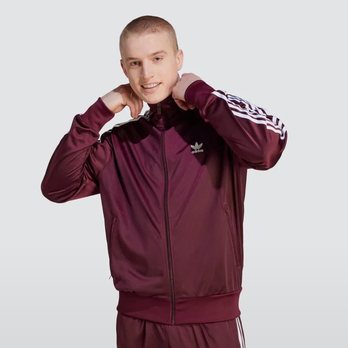 파이어버드 트랙탑- 마룬 / IN4683 M사이즈! 상품이미지1