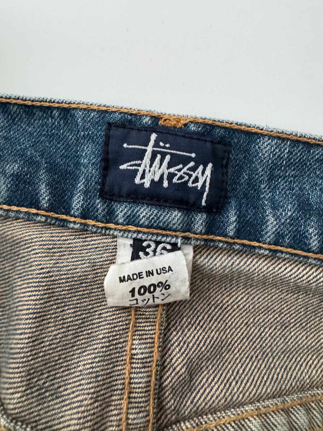 90s stussy denim 상품이미지3