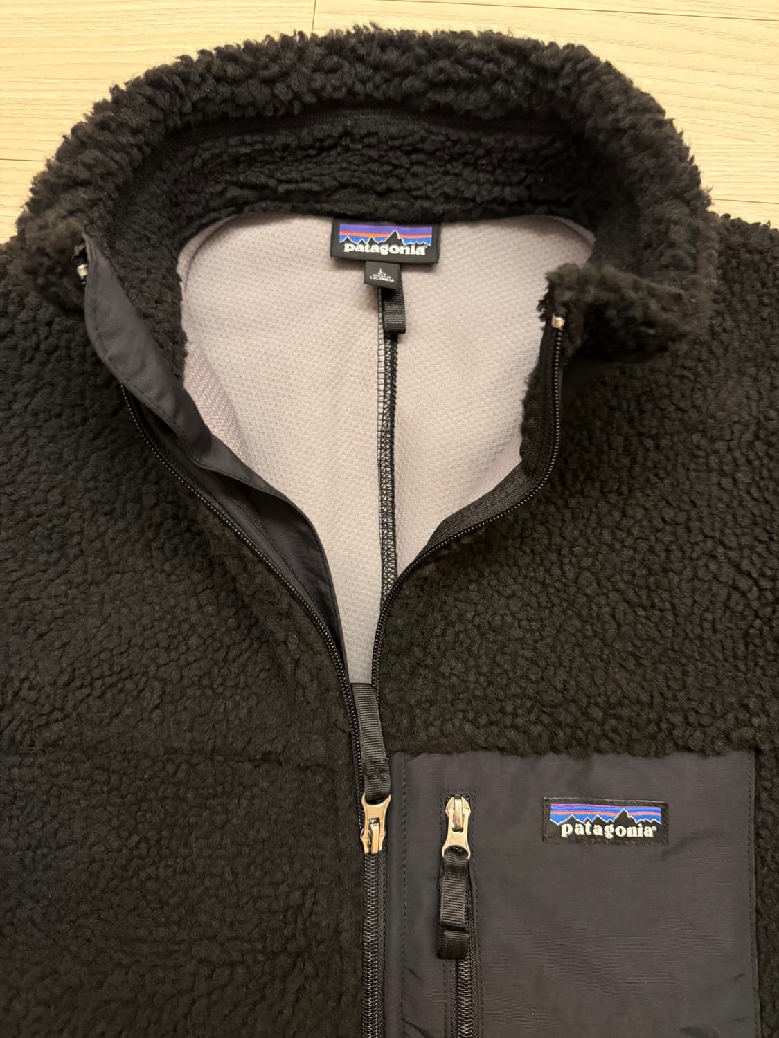 파타고니아 레트로 X 후리스 블랙  상품이미지3