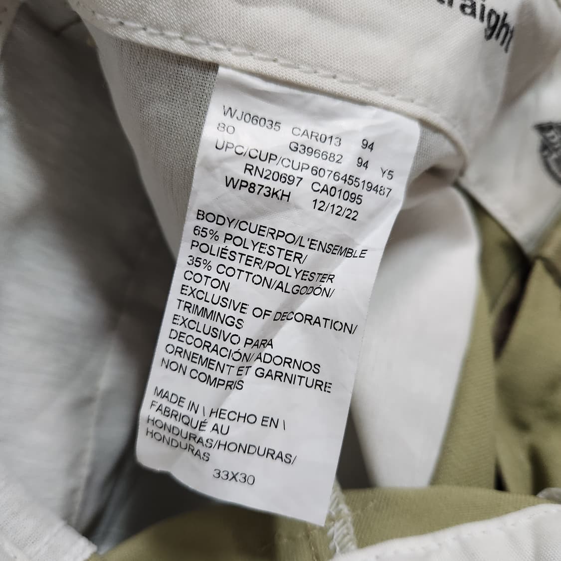 H606 [33] 디키즈 슬림 873 스트레이트 팬츠 바지
 상품이미지5