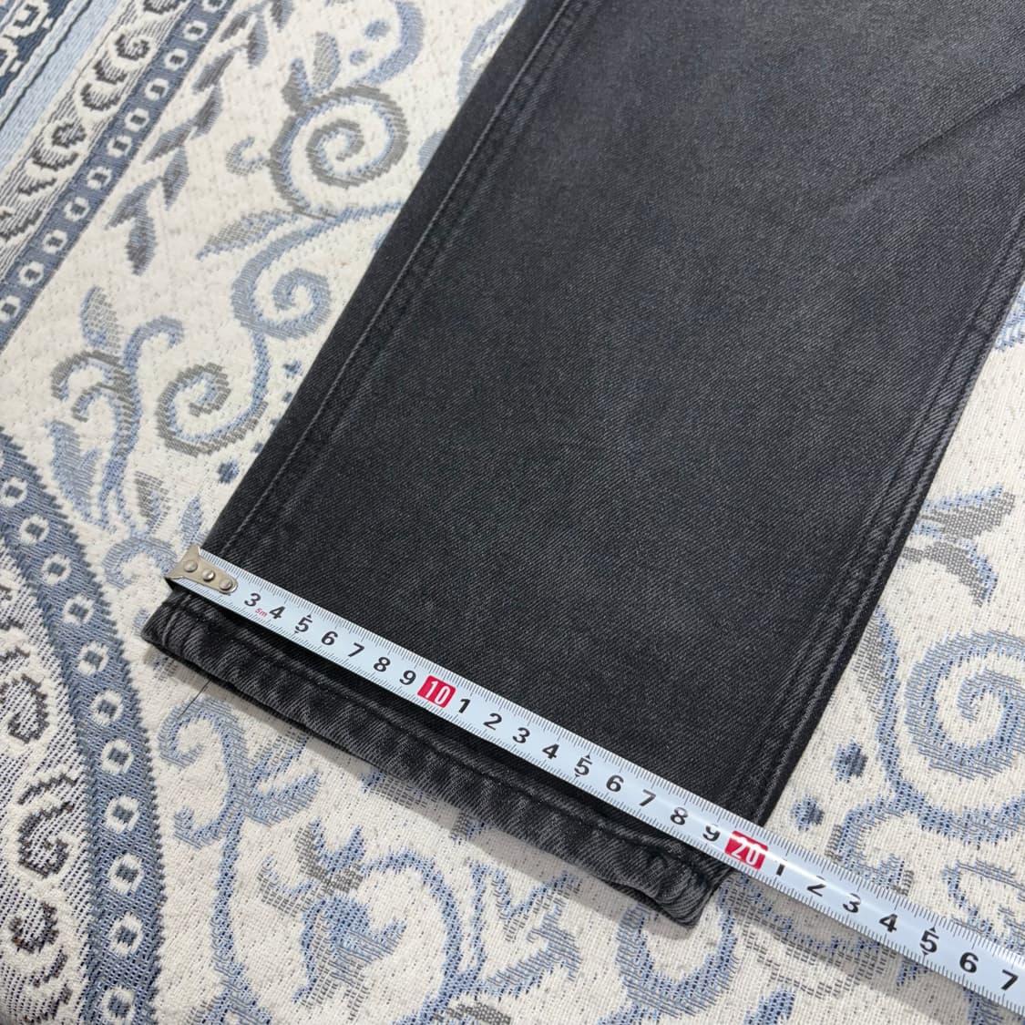 TheOpen Product 페인팅 블랙 데님 팬츠 / 표기사이즈 3 상품이미지5