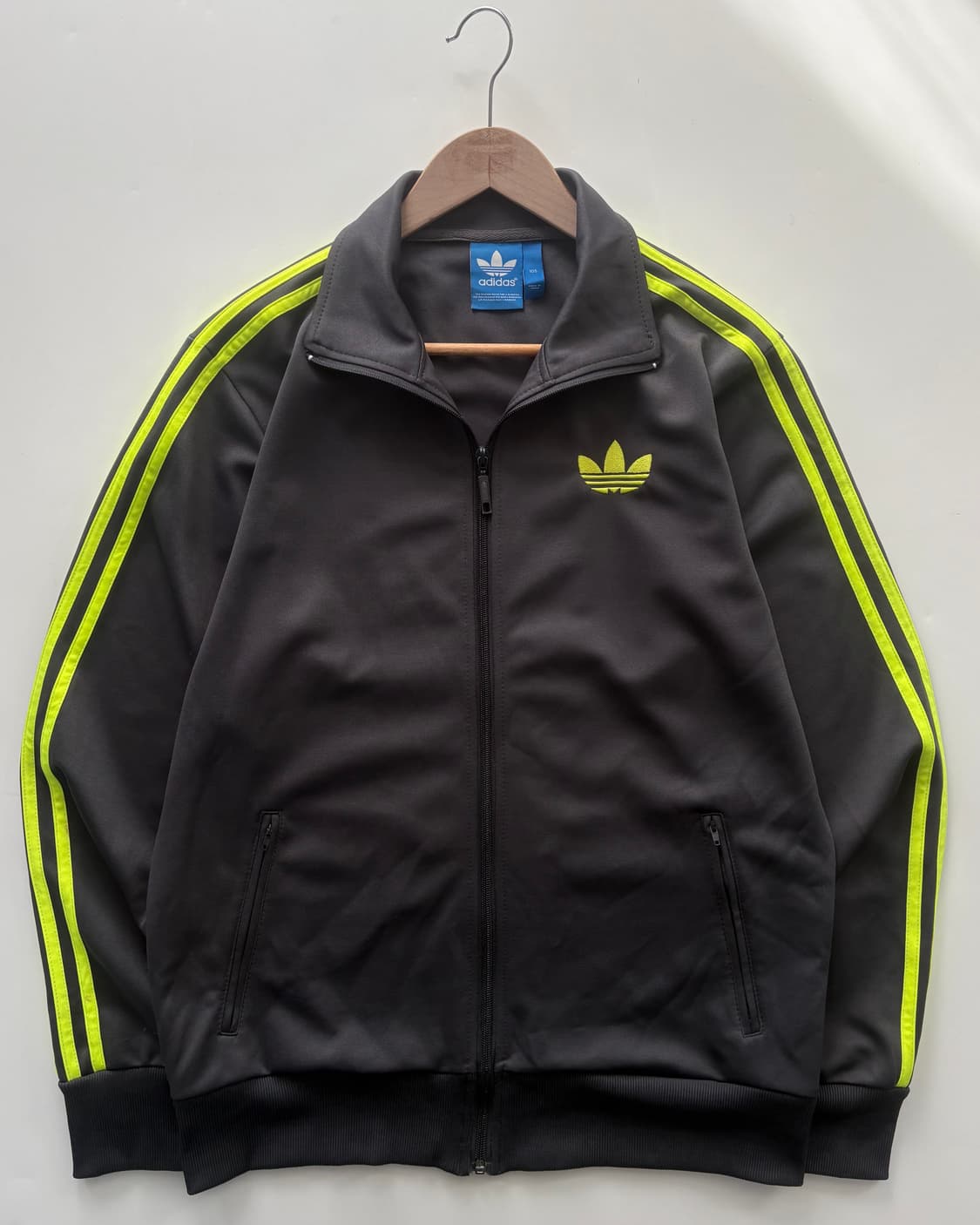 Adidas 아디다스 그레이/라임 파이어버드 트랙탑 상품이미지4