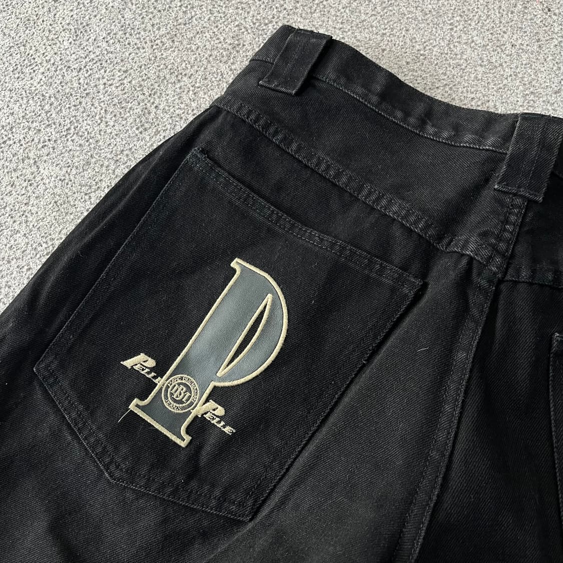 펠레펠레 흑청 데님팬츠 상품이미지2