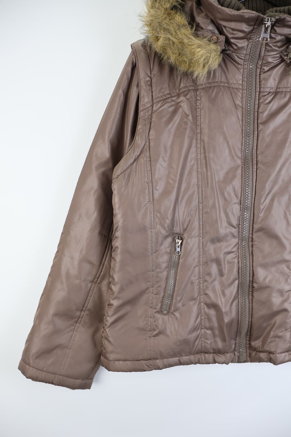 Jpn Zipper details Puffer Jackets 상품이미지6