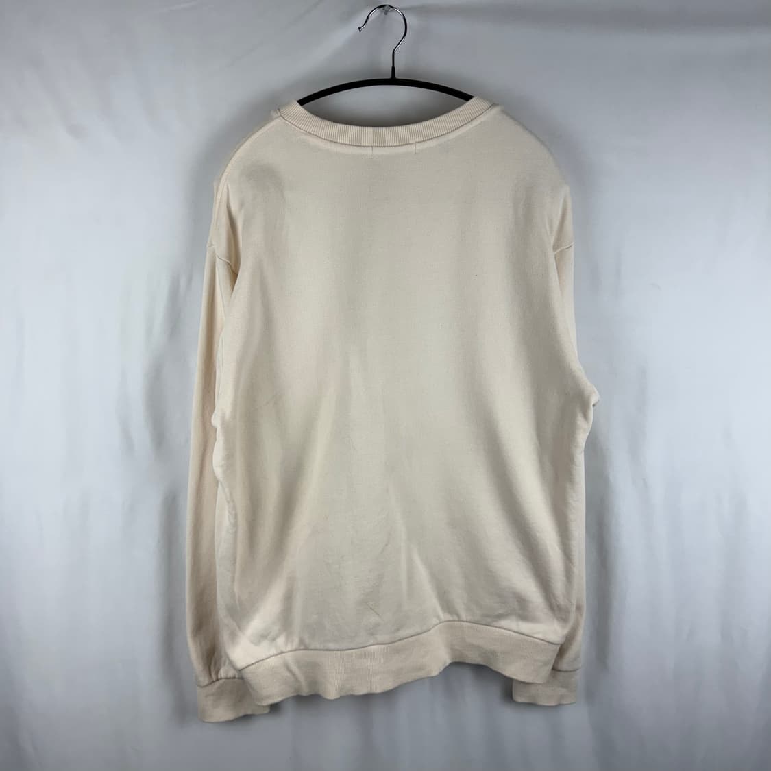 (M) 게스 로고 맨투맨 아이보리 상품이미지6