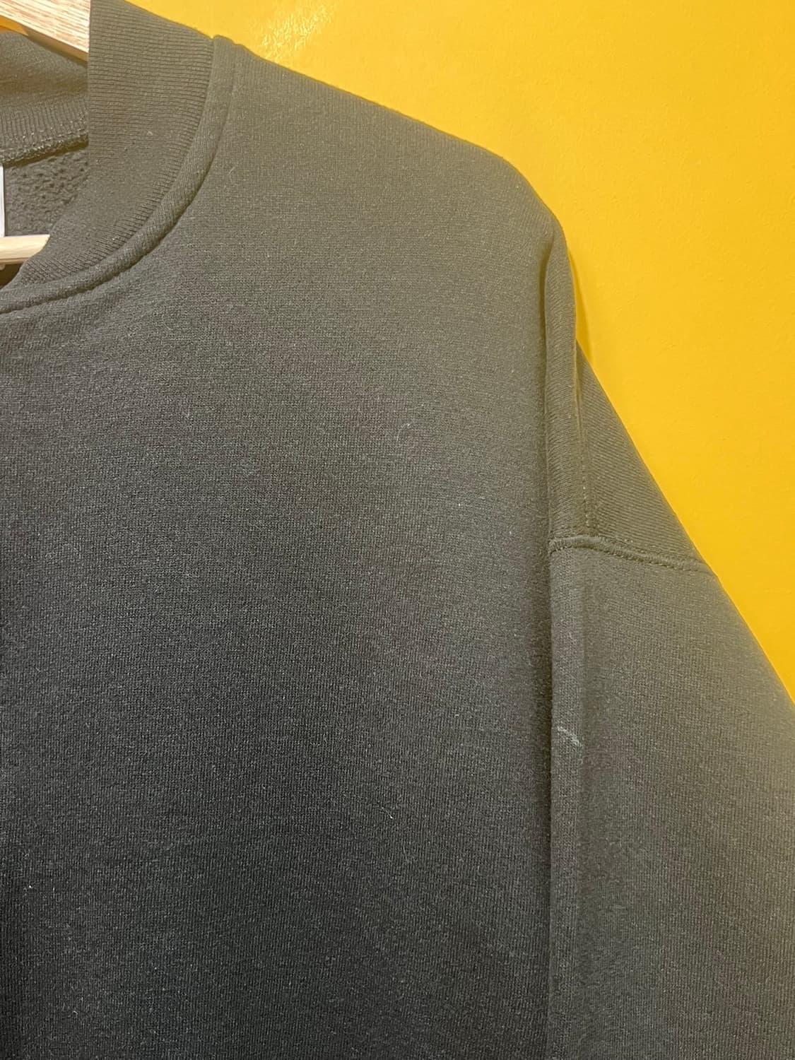 90s [L] USA 러셀 풀 집업 자켓 블랙 상품이미지2