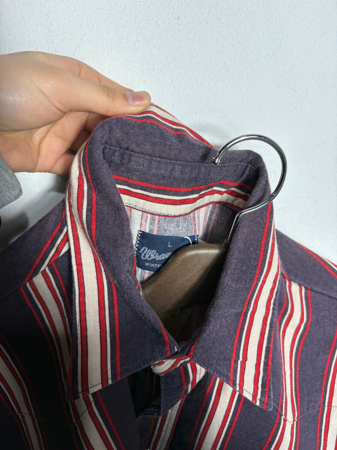 랭글러 스트라이프 웨스턴 셔츠 상품이미지6