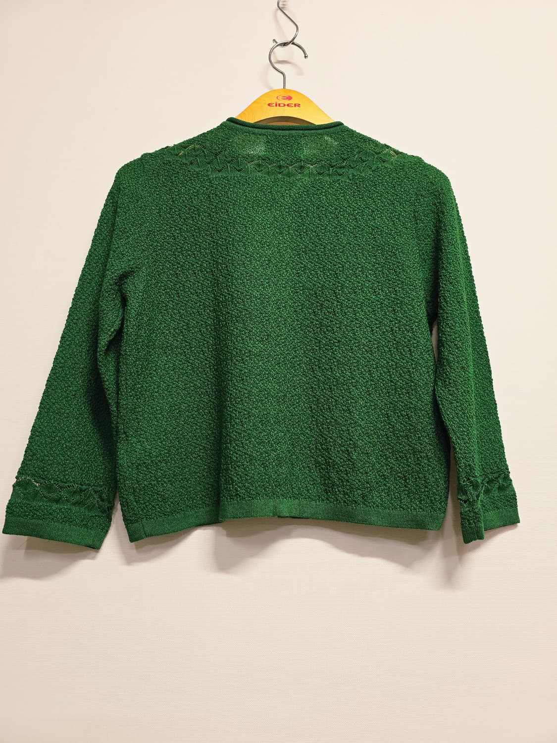 비꼴리끄 그린 숏 가디건m 상품이미지5