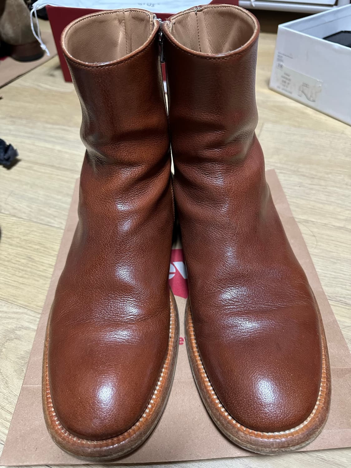 그라더스 부츠 01 브라운 상품이미지1