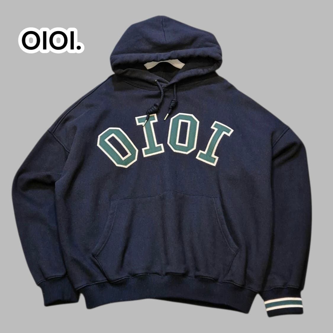 FREE 오아이오아이 네이비 후드 상품이미지1