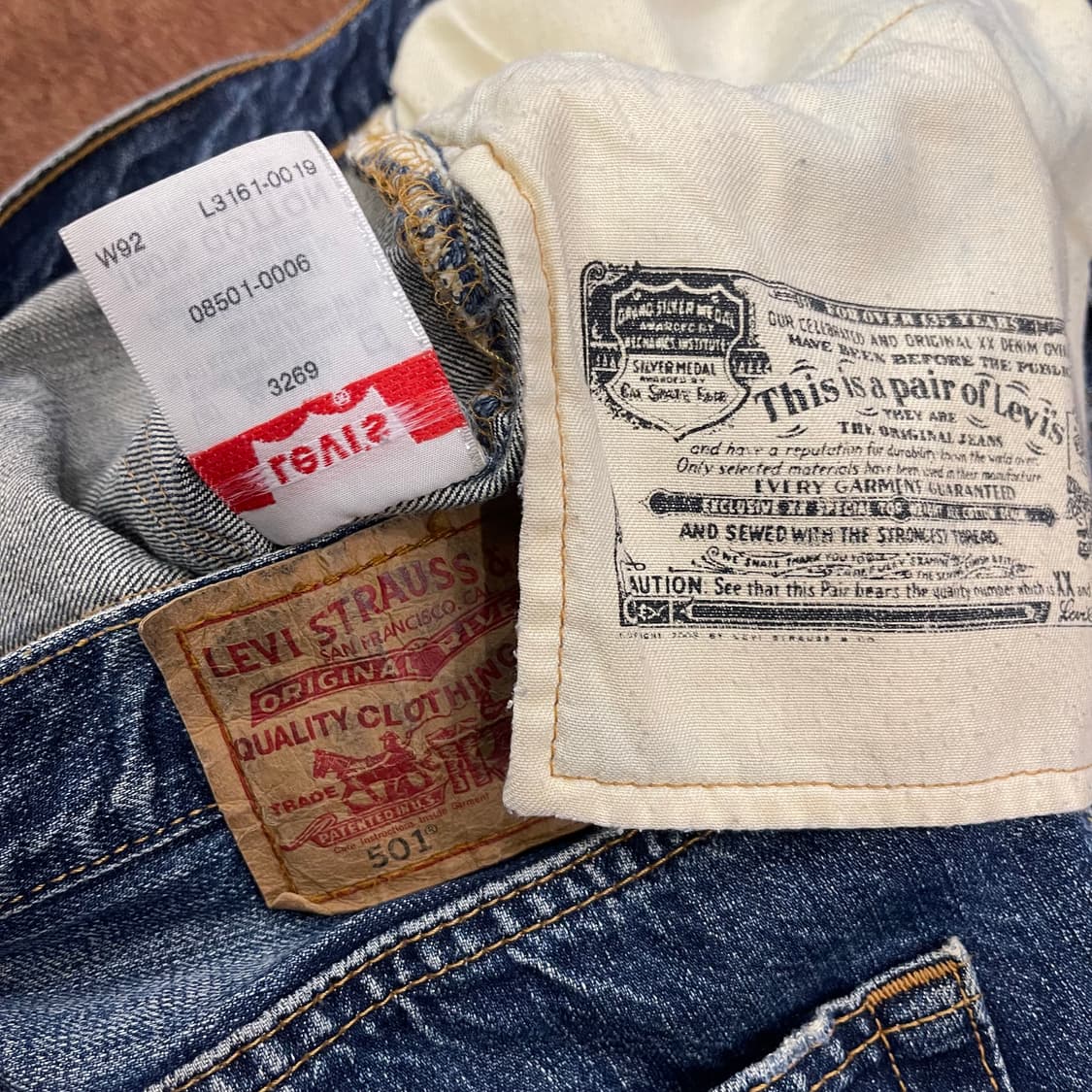  00's LEVI'S 501 w36l33 상품이미지7