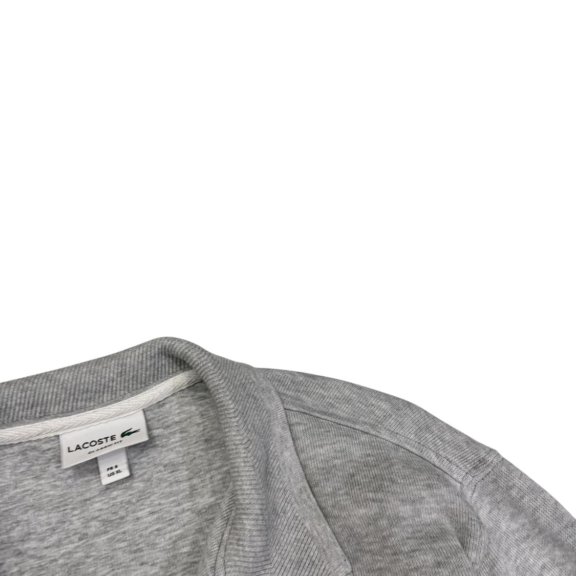 라코스테 클래식 핏 하프집업 맨투맨 상품이미지3