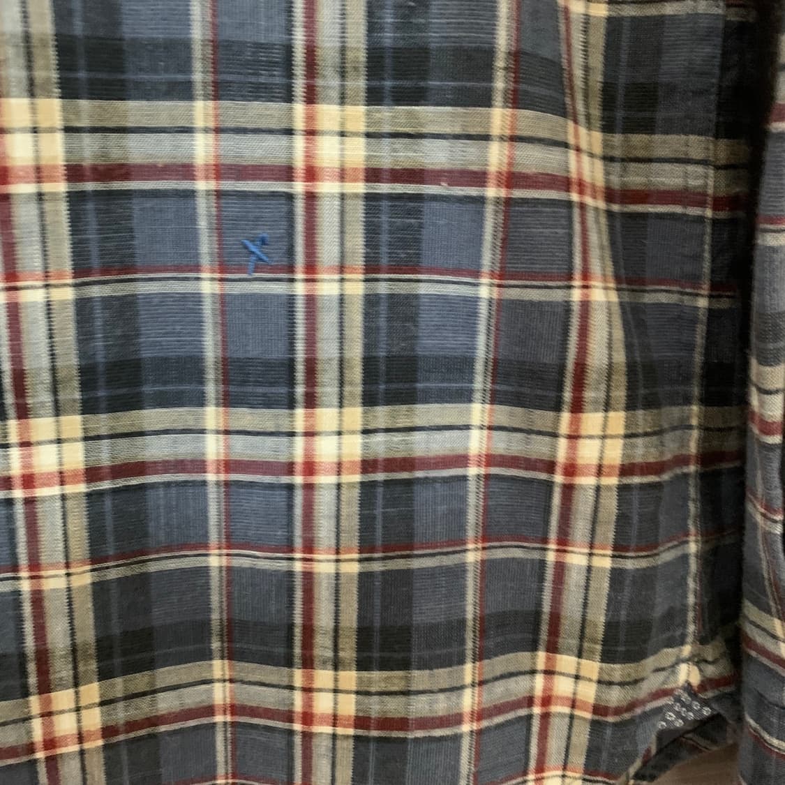 M 시리즈 켄 그리핀 체크 셔츠 남방 상품이미지4