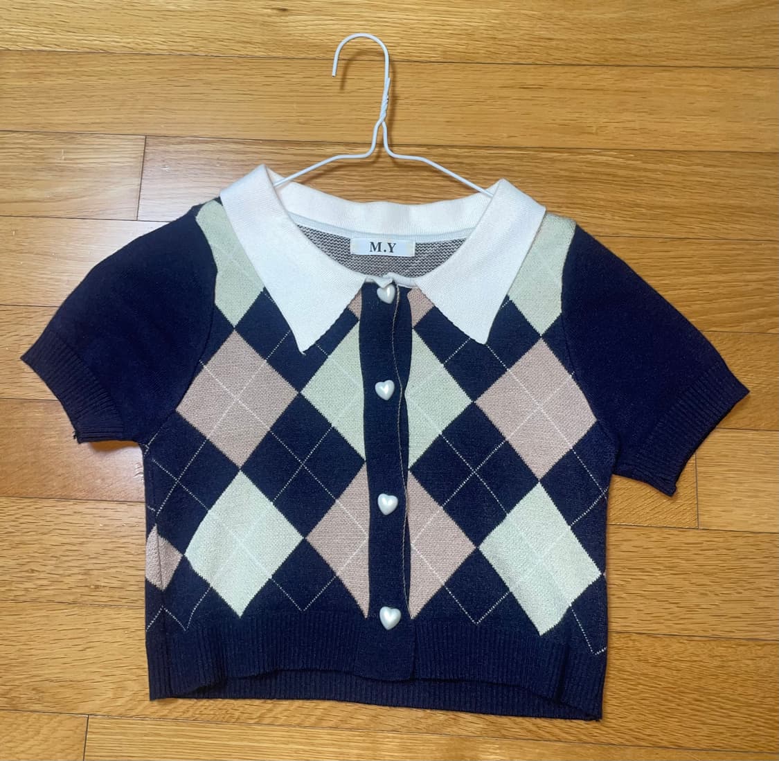 여성 크롭 상의 상품이미지1