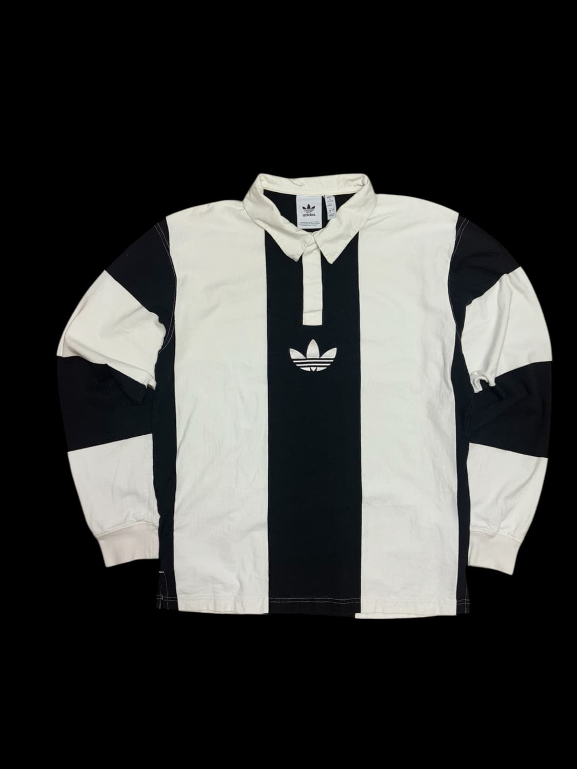 아디다스 스트라이프 럭비 티셔츠 상품이미지2