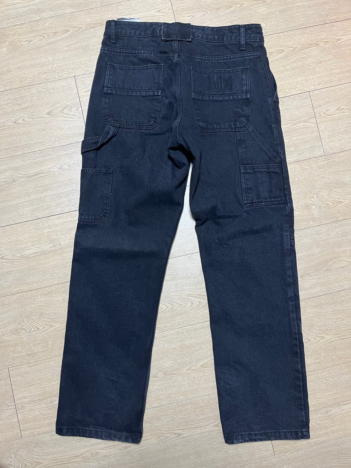 플라스틱 프로덕트 MPa 더블니 팬츠 블랙 상품이미지3