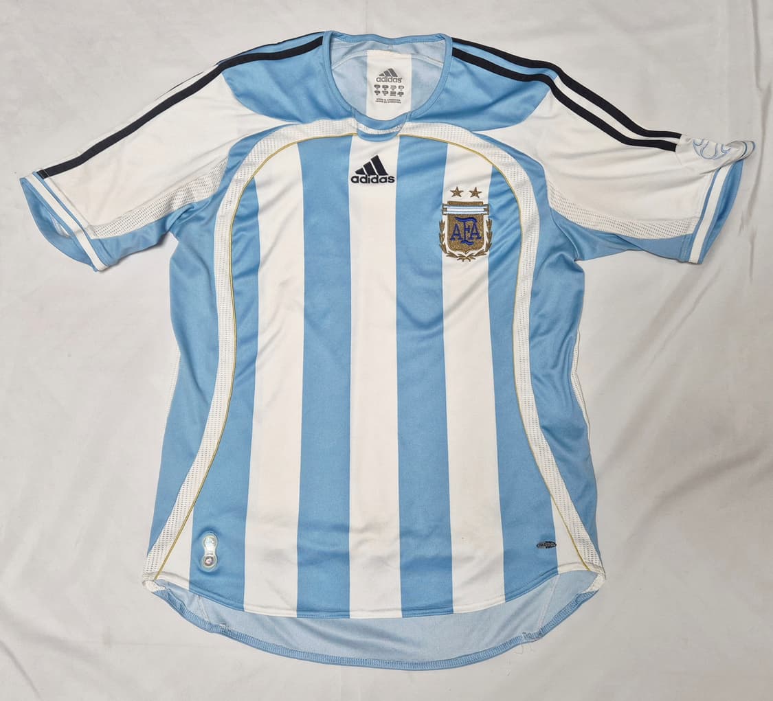 아르헨티나 국대 홈 노마킹 유니폼 팝니다 상품이미지1