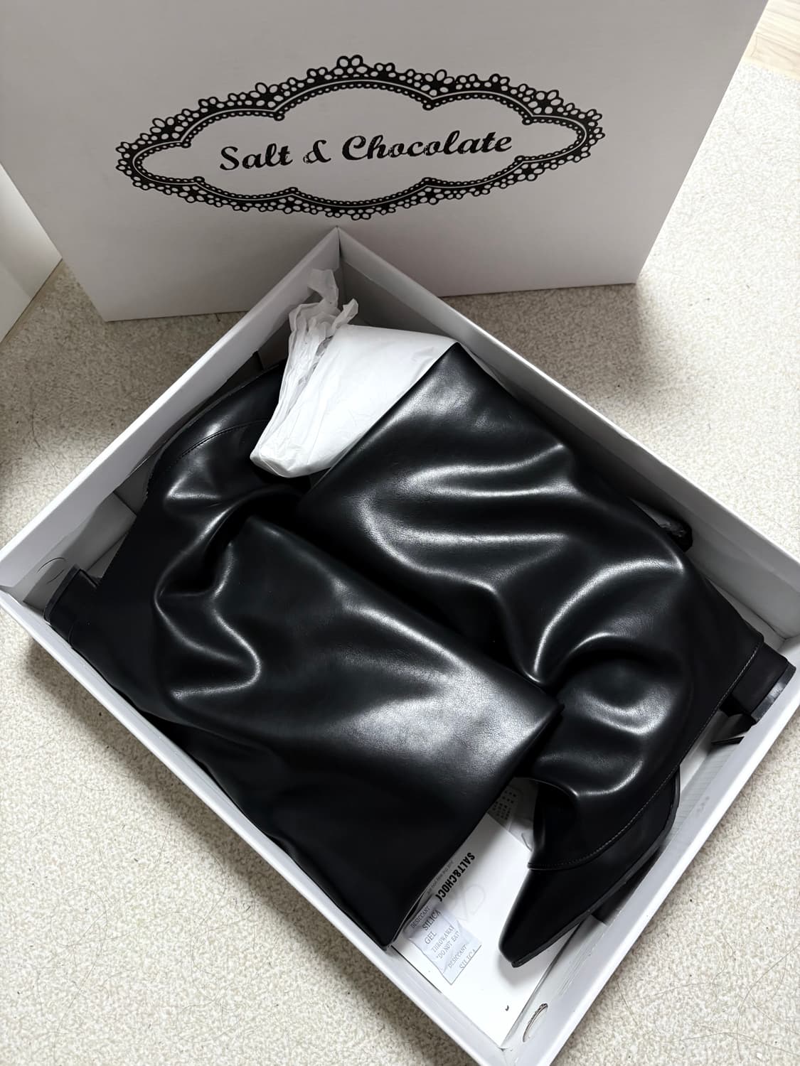 하프 부츠 솔트앤초콜릿 상품이미지6