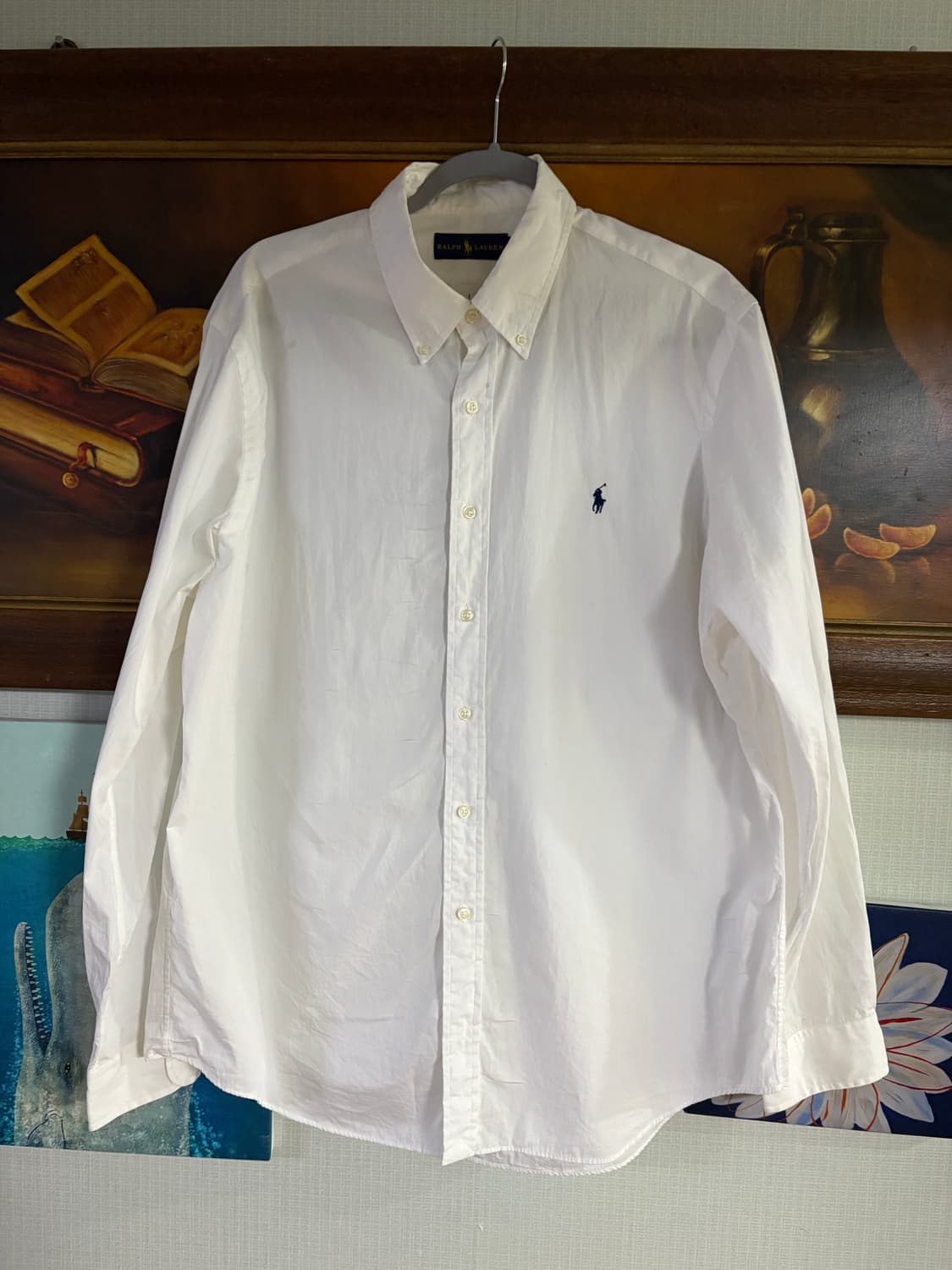 폴로 랄프로렌 화이트 셔츠 xl 상품이미지1