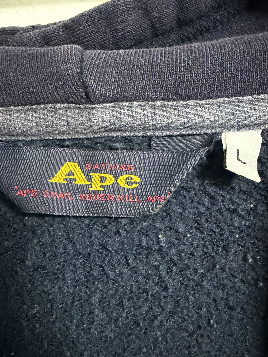 베이프 00s army 후드 집업 상품이미지3