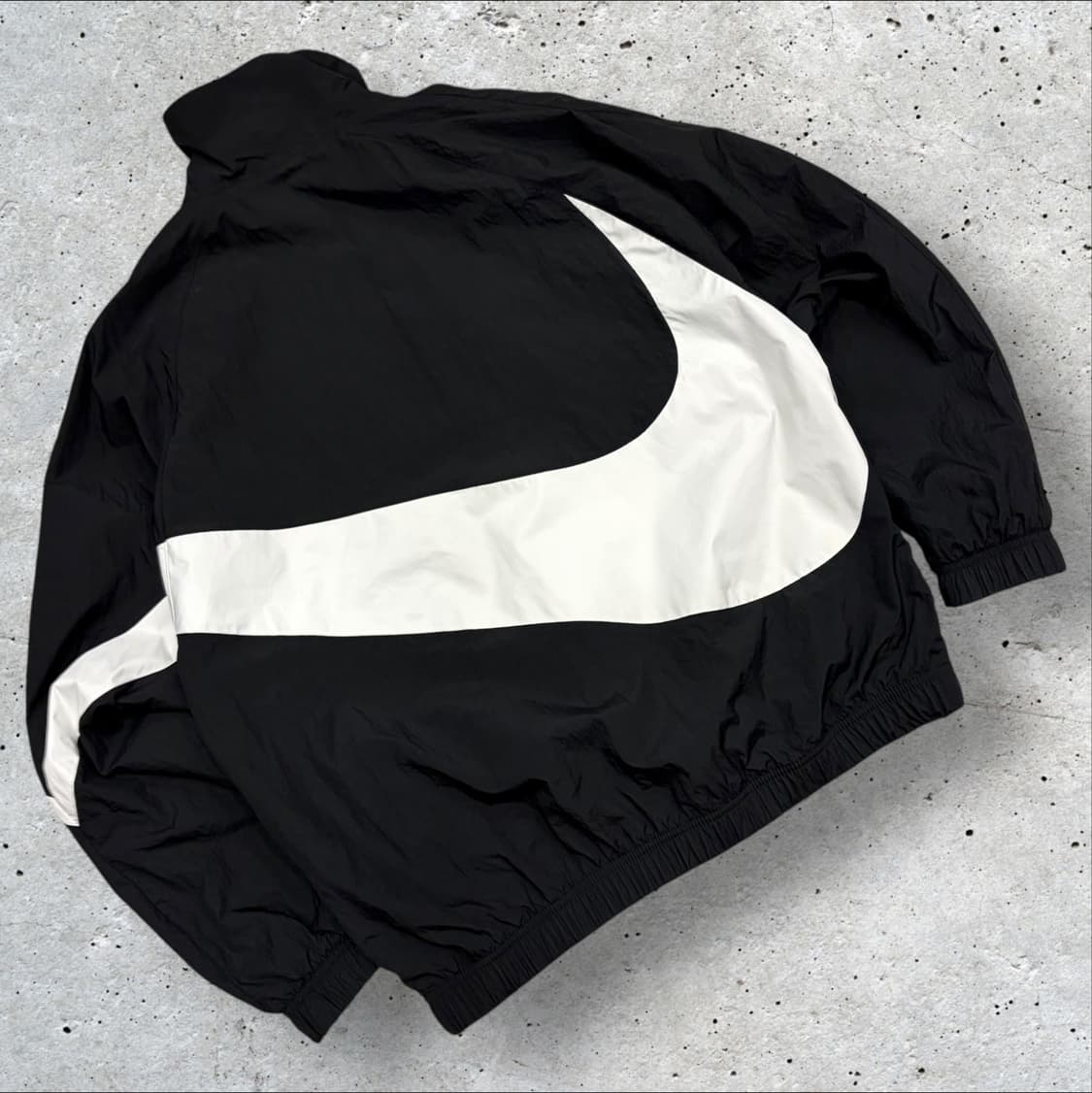 [L] 나이키 빅스우시 우븐 바람막이 블랙/화이트 B975 상품이미지2