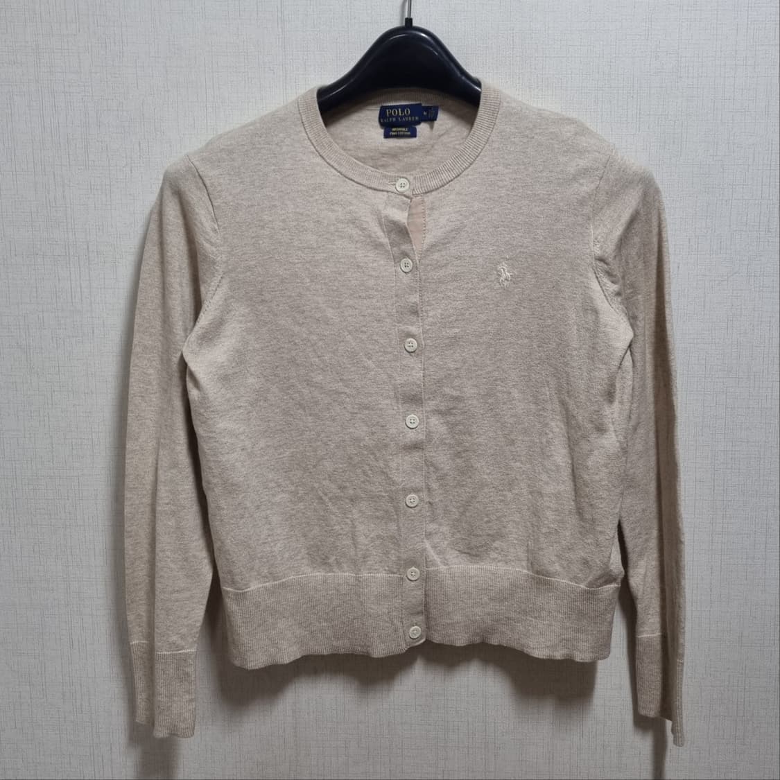 ( M ) 폴로 랄프로렌 베이지색 가디건 상품이미지1